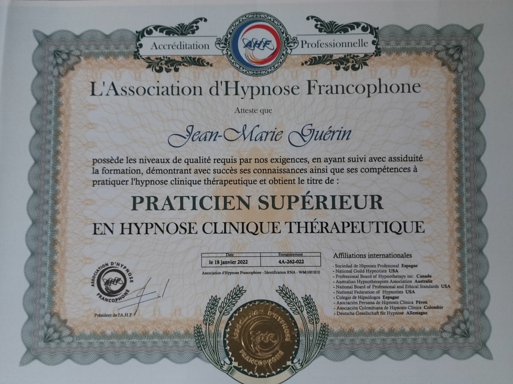 photo diplome Guerin jean-marie