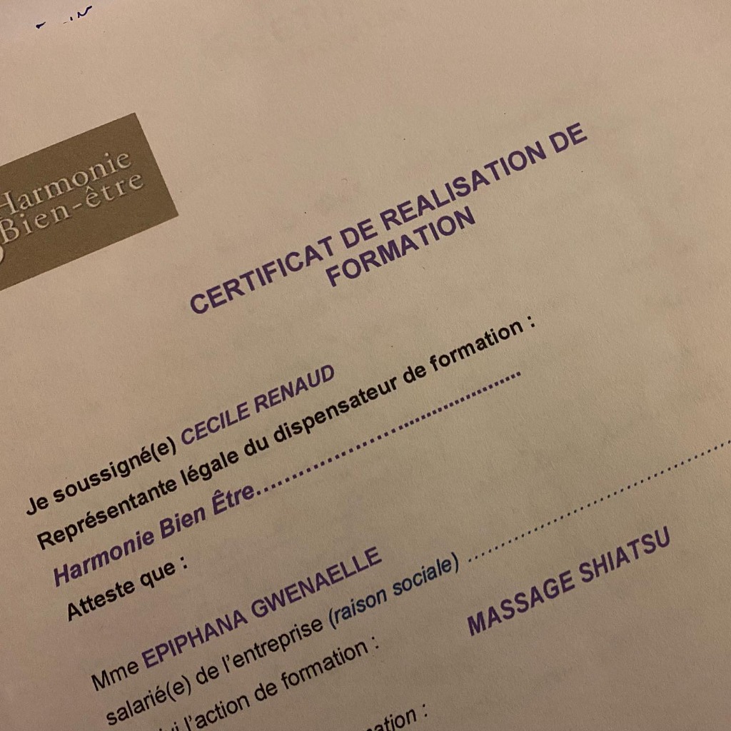 photo diplome GWENAELLE EPIPHANA