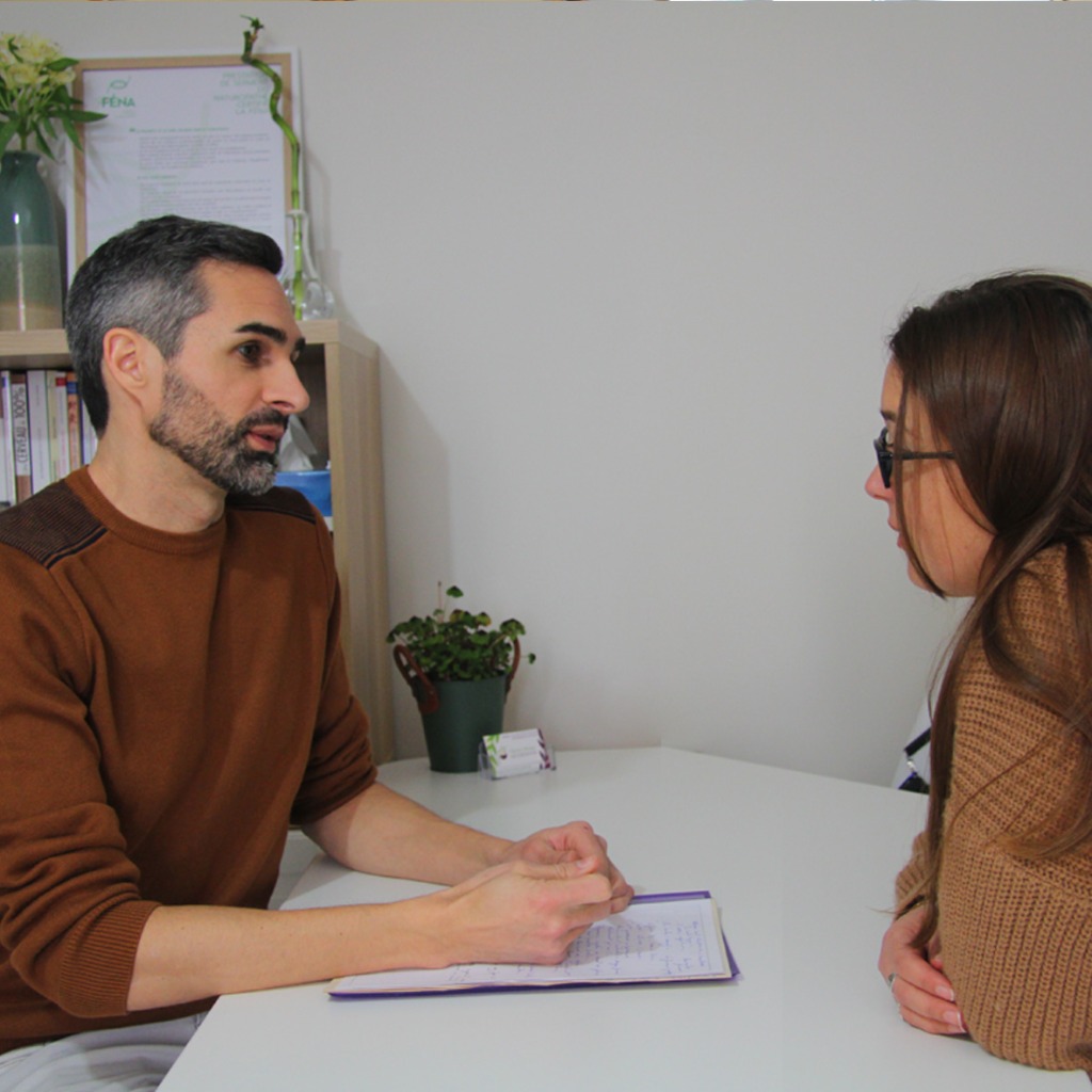 photo seance Olivier Mimet - Naturopathe