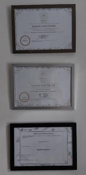 photo diplome ISABELLE Goetschy