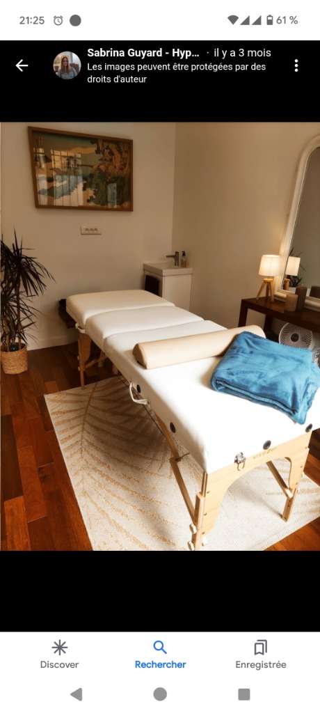 photo activite Sabrina Guyard - Hypnose et Réflexologie