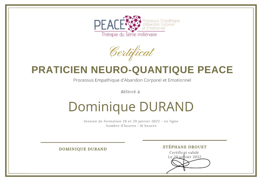 photo diplome BIO CELLULAIRE CONCEPT