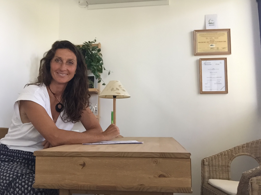 photo seance Sophie Manzo Naturopathe