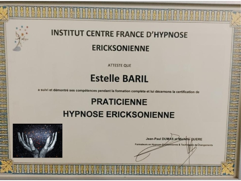 photo diplome Estelle Baril