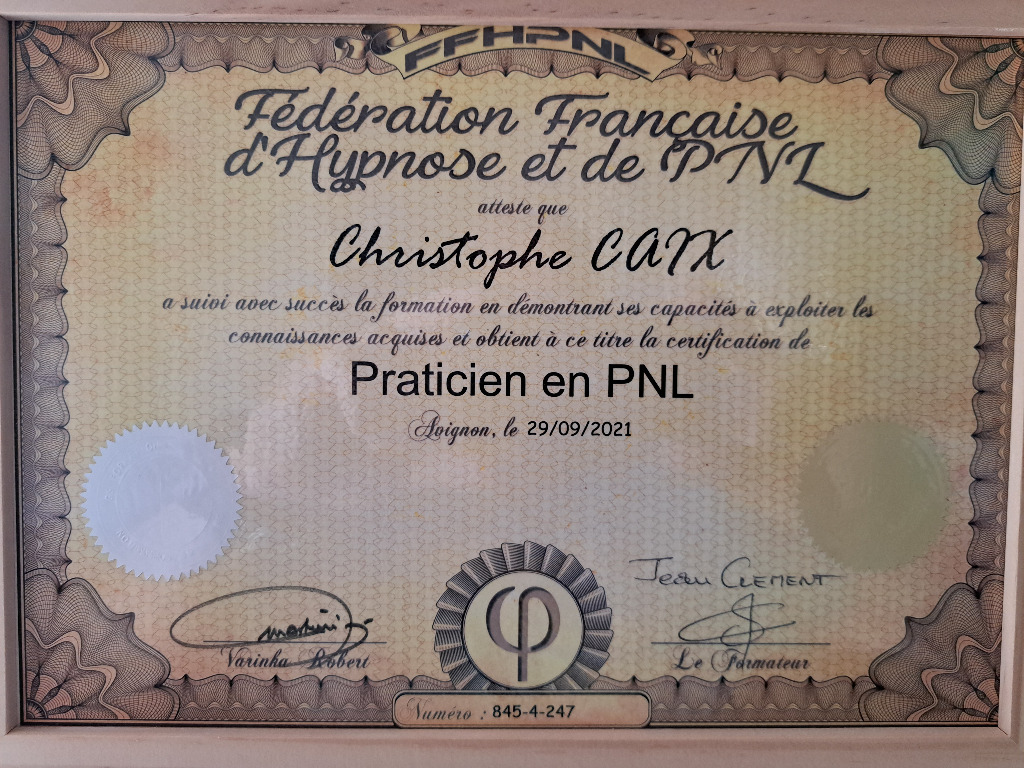 photo diplome Guidance vers le bien-être