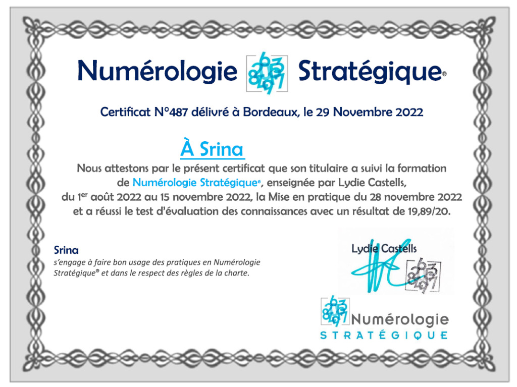 photo diplome Srina C.