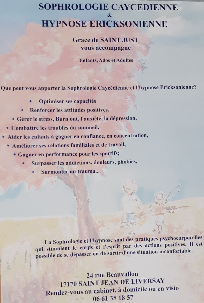 photo activite Grace de SAINTJUST