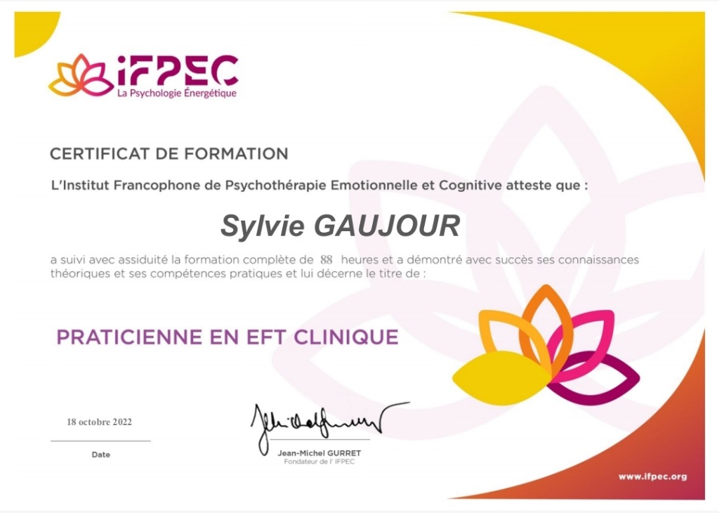 photo diplome Sylvie Cassel Ho’o Coaching