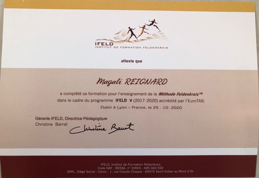 photo diplome Magali Reignard 