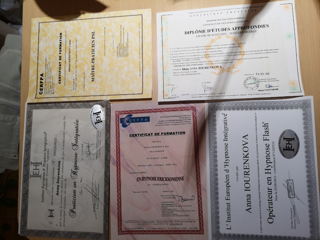 photo diplome Anna IOURENKOVA