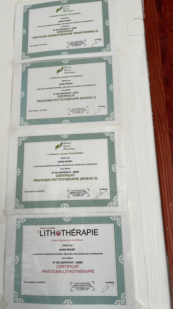 photo diplome Emilie Rouby