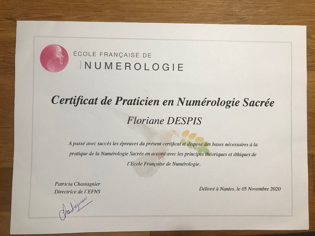 photo diplome Floriane DESPIS