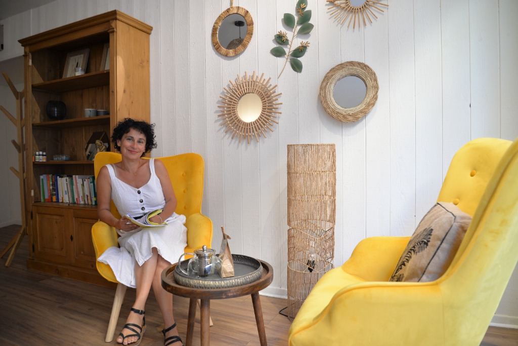 photo portrait Christine Carles naturopathe, massages à Mirepoix