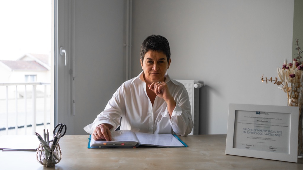 photo cabinet Aline Coste Sophrologue