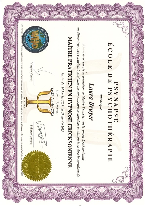 photo diplome Laura Bruyer