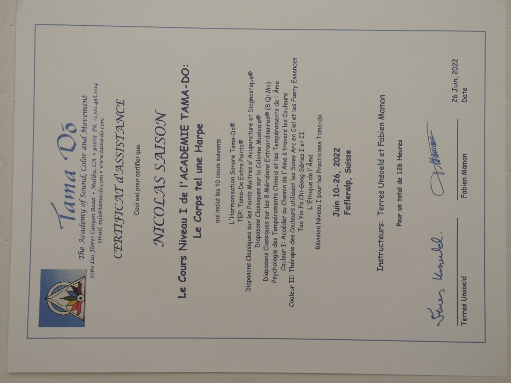 photo diplome NICOLAS SAISON