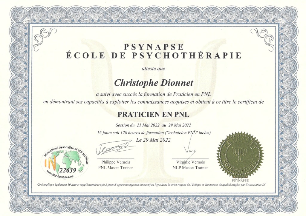 photo portrait Christophe DIONNET