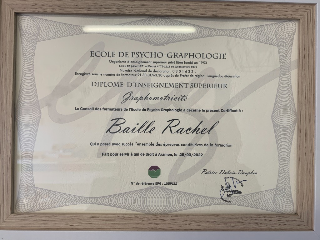 photo diplome RB Grapho