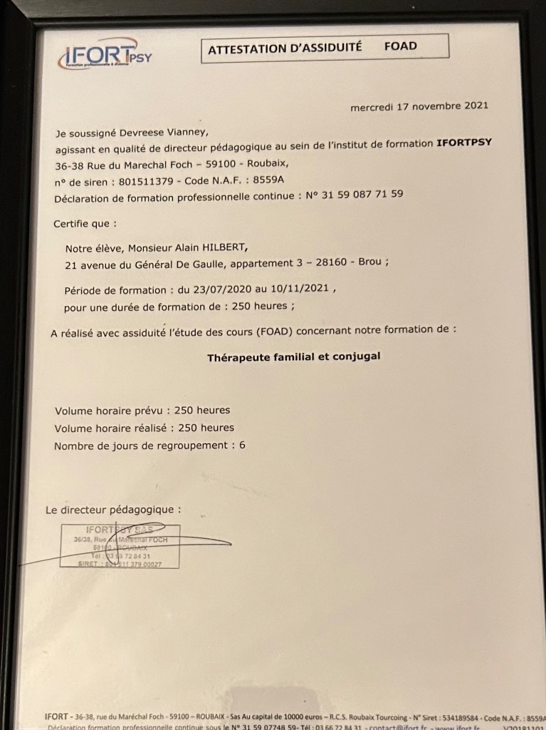 photo activite Alain HILBERT 