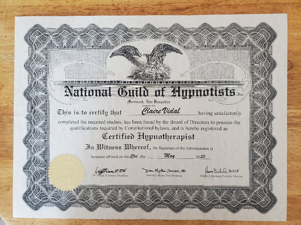 photo diplome Claire VIDAL