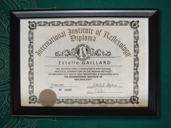 photo diplome Estelle GAILLARD