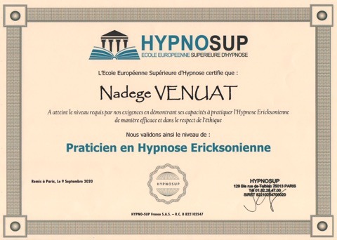 photo diplome Nadège VENUAT