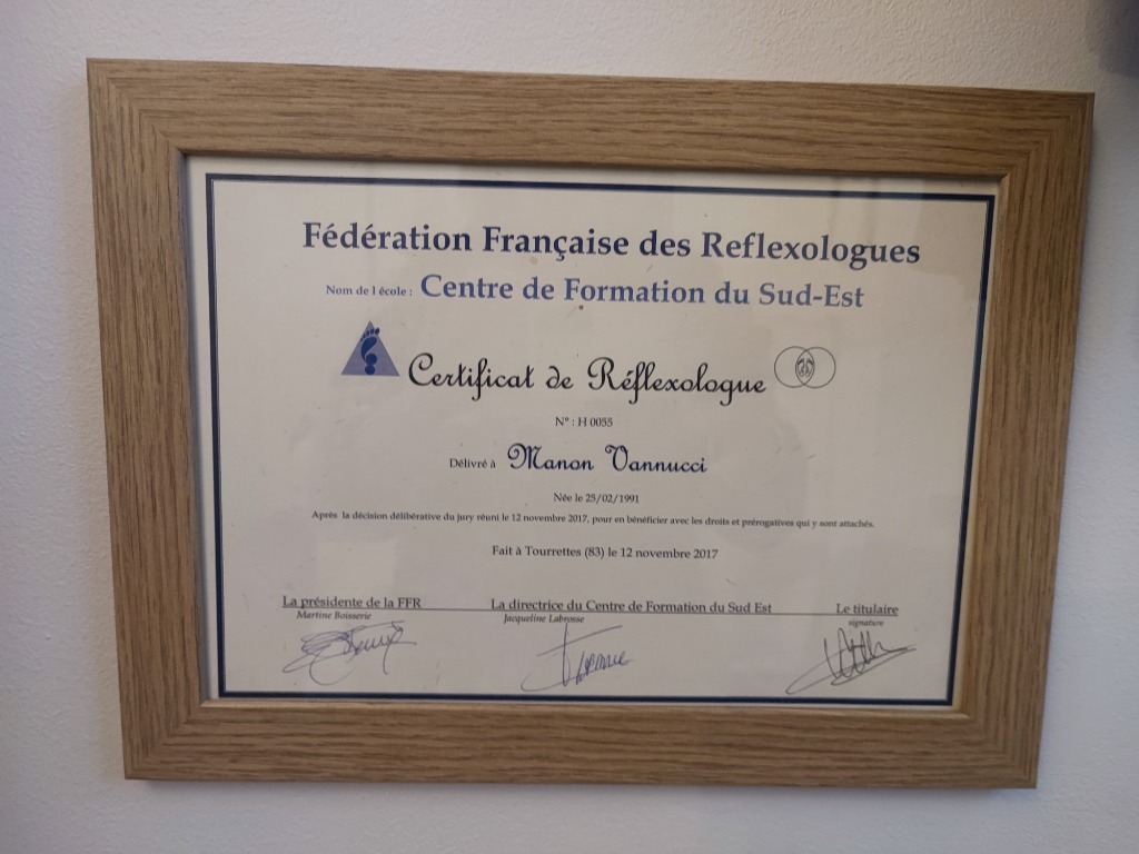photo diplome Manon VANNUCCI