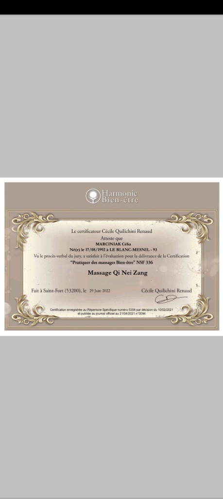 photo diplome Celia Marciniak