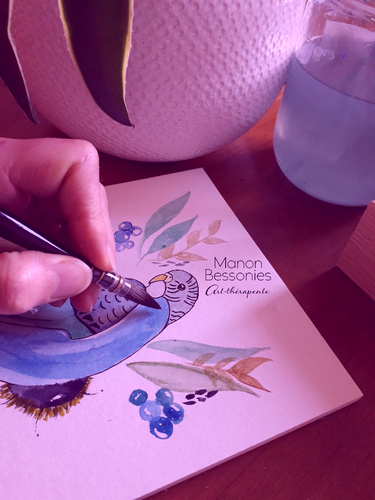 photo activite Manon Bessonies - Art-thérapeute