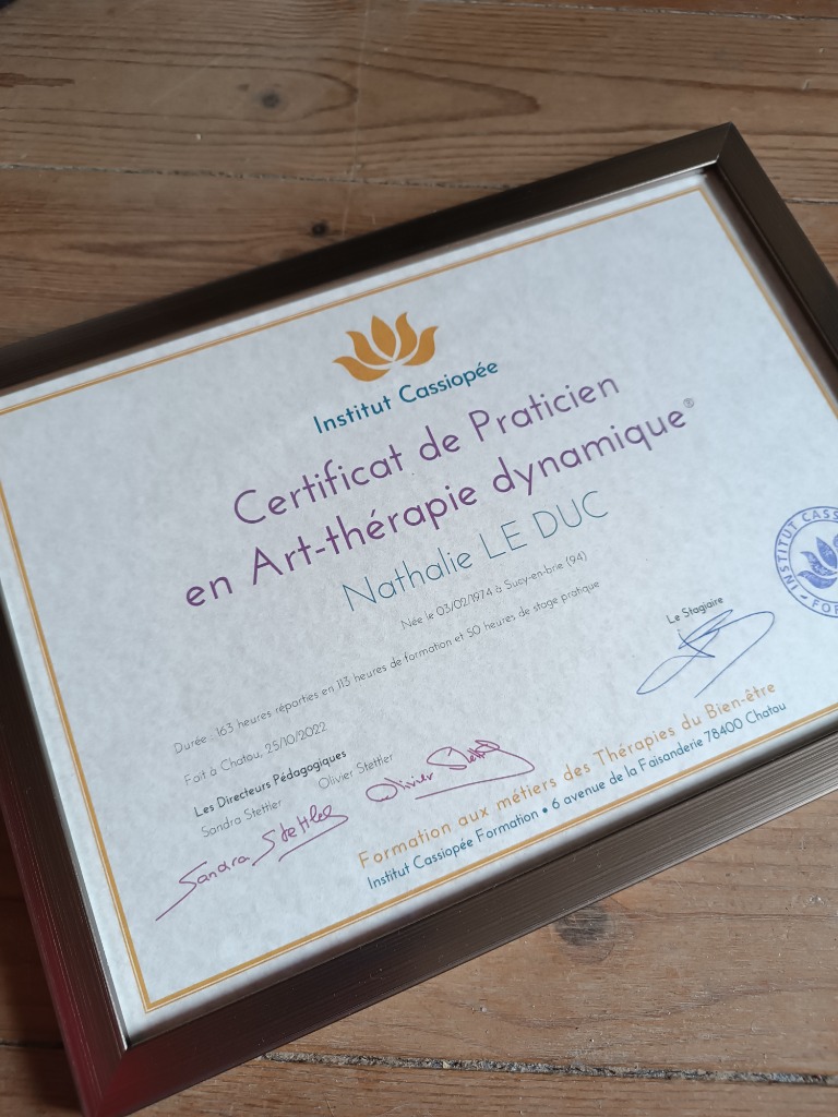 photo diplome Nathalie Le duc