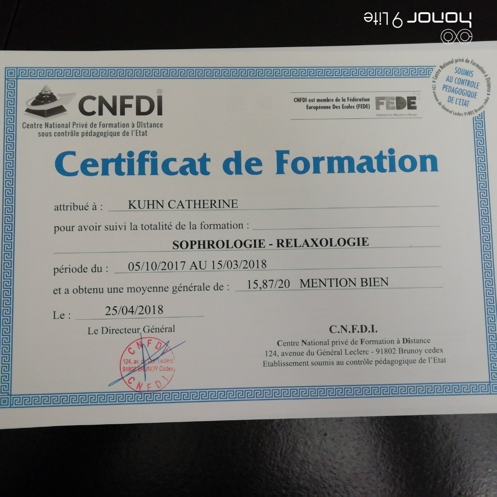 photo diplome Catherinekuhn