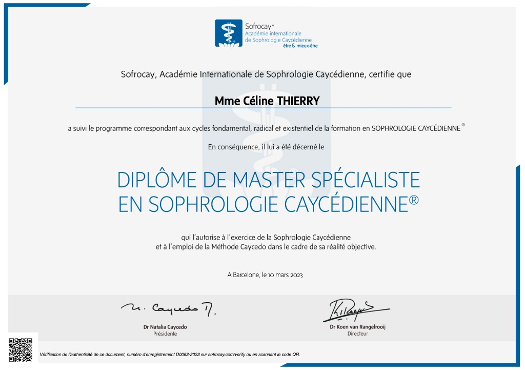 photo diplome Sophrololi