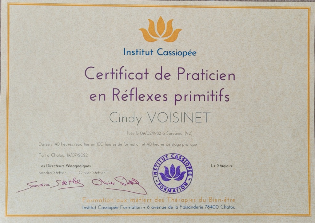 photo activite Cindy Voisinet