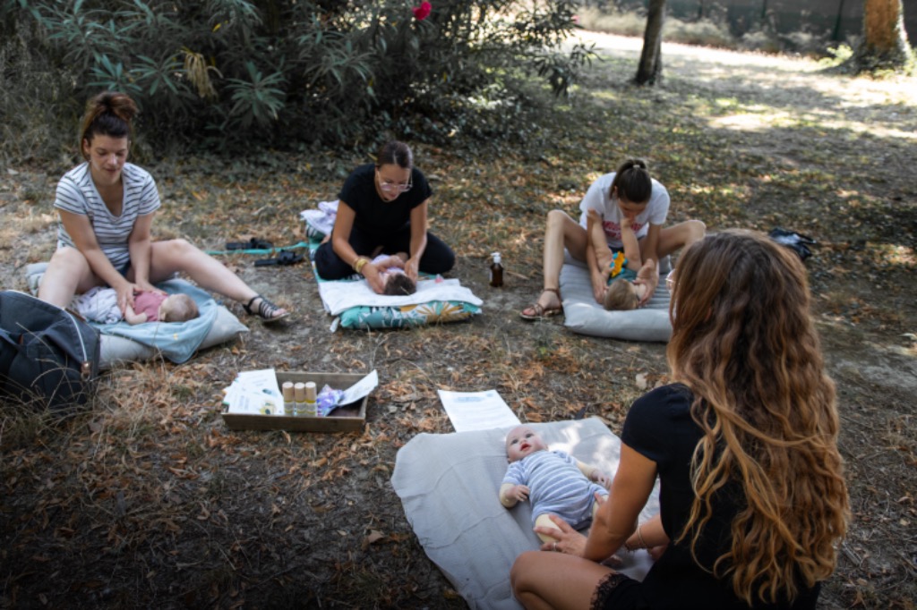 photo seance O’sein des bébés
