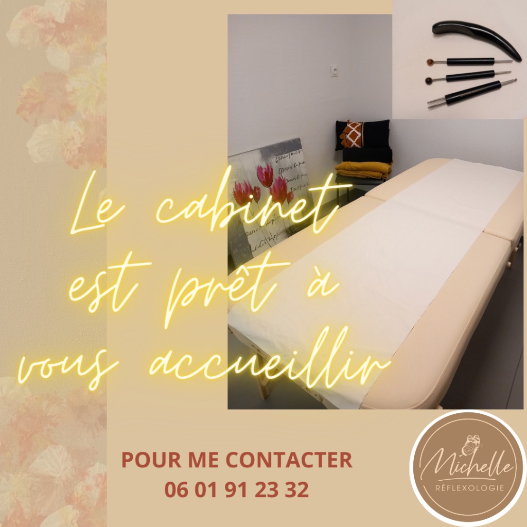 photo cabinet Michelle SAADI CHOLLET Réflexologue