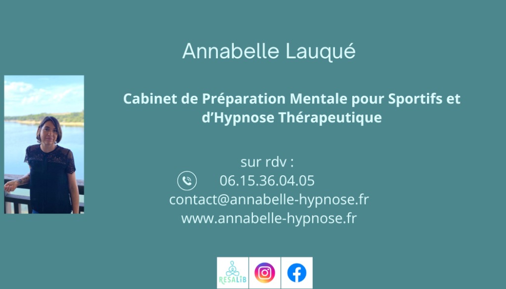 photo activite Annabelle Lauqué Préparation Mentale et Hypnose