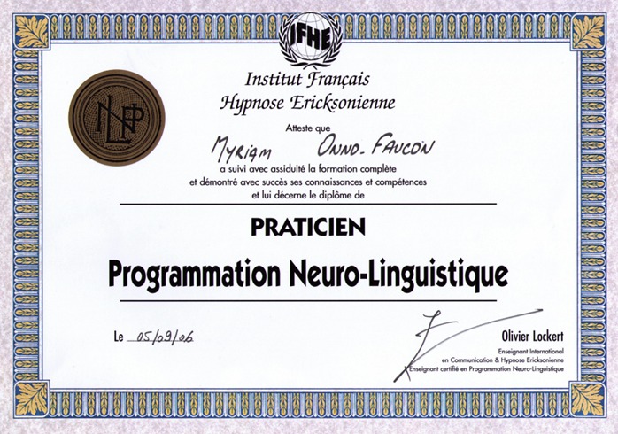 photo diplome Myriam Onno-Faucon