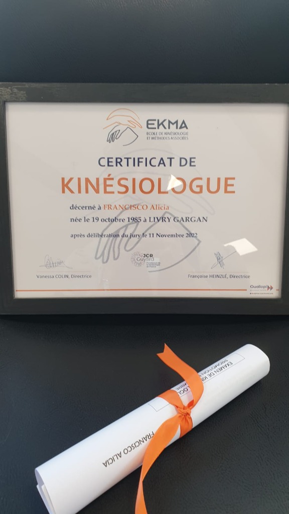 photo diplome Alicia Francisco