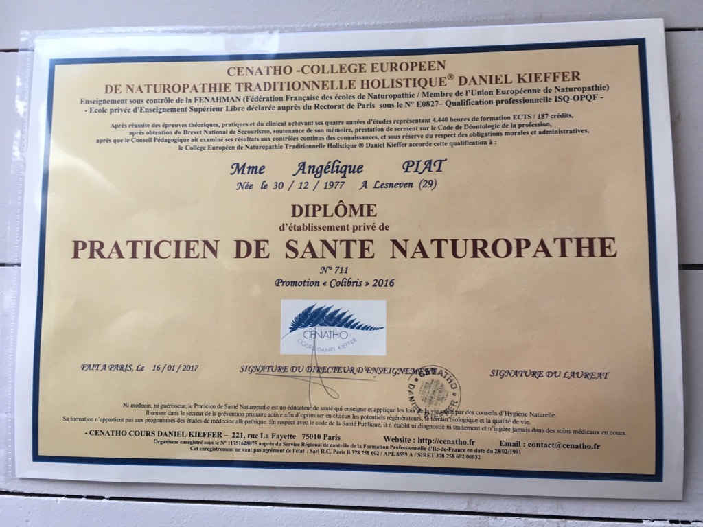 photo diplome Angelique