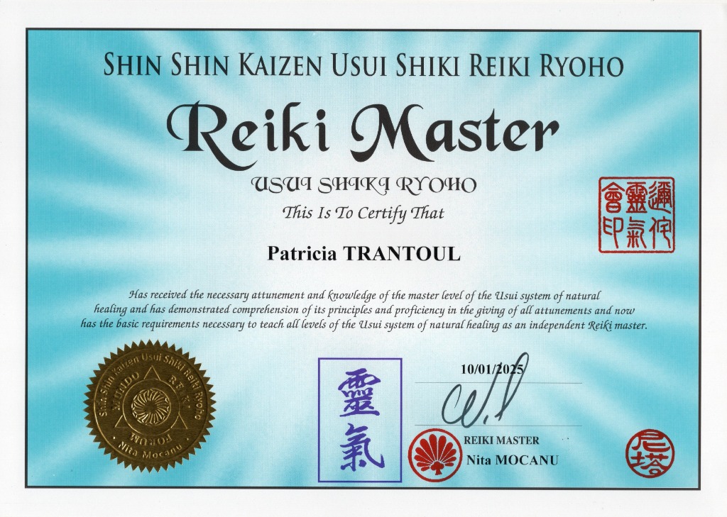 photo diplome Cohérence Bien-être