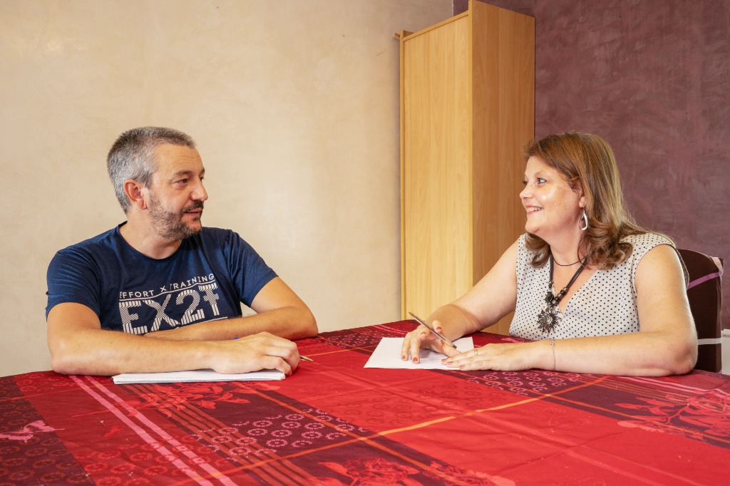 photo seance Evelyne Hallay