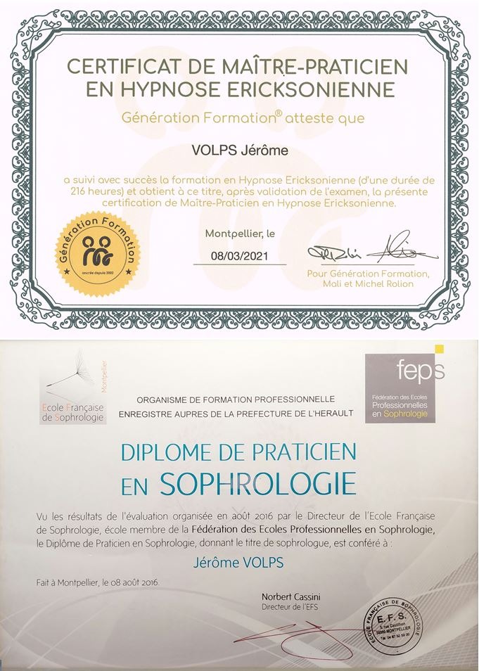 photo diplome Jérôme VOLPS