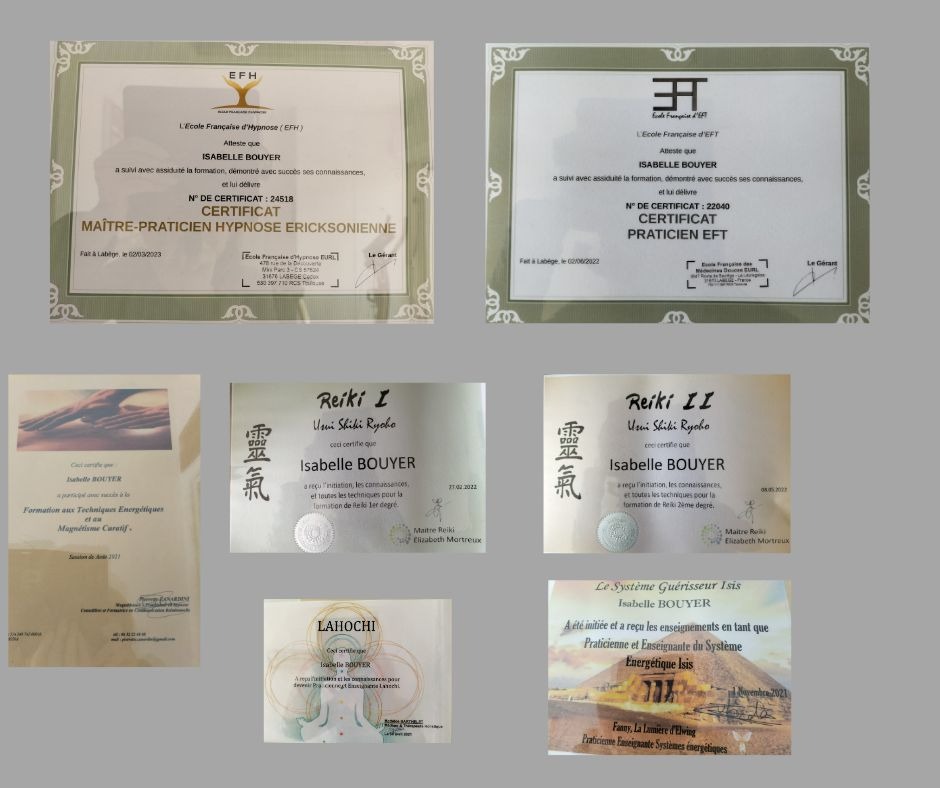 photo diplome BOUYER ISABELLE