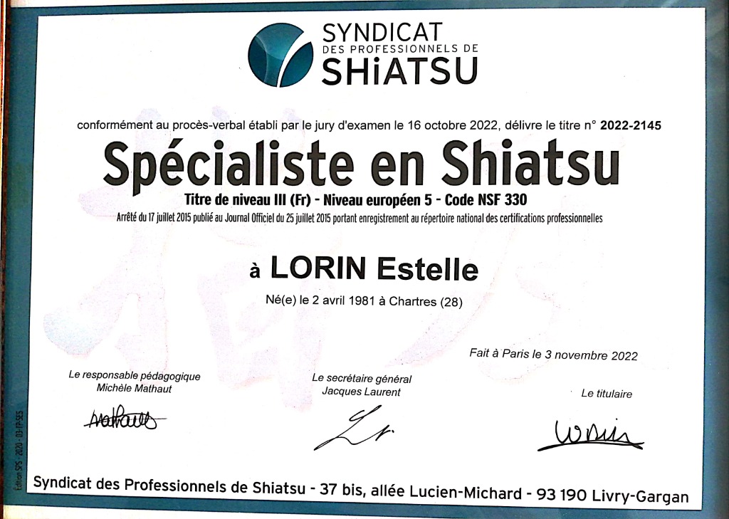 photo diplome Estelle Lorin