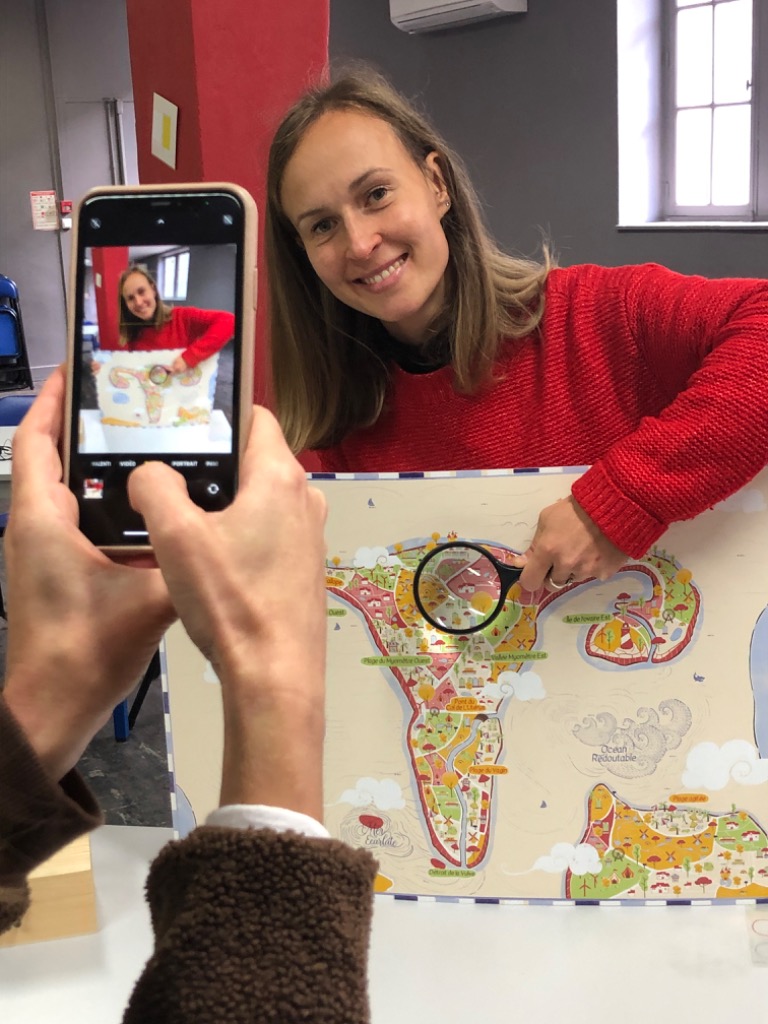 photo seance Natur’Amande Coach de vie pour les femmes