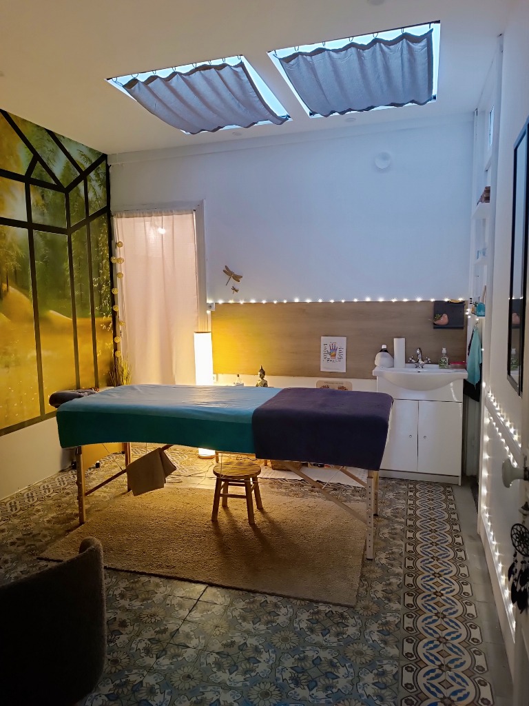 photo cabinet Laureen praticienne bien-être