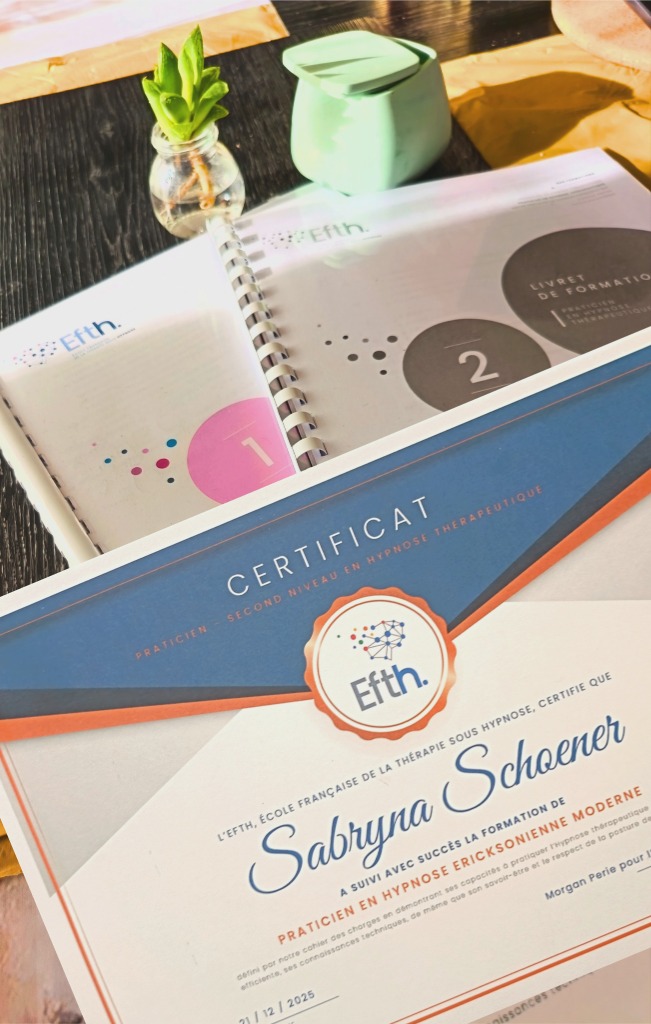 photo diplome Sabryna BeautySpirit