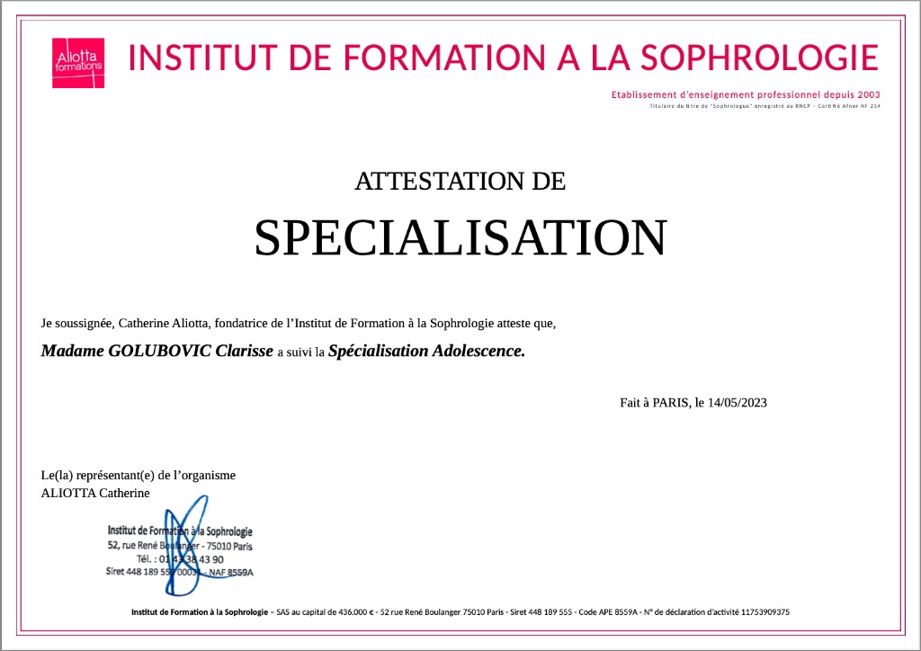 photo portrait Clarisse Baille-Golubovic