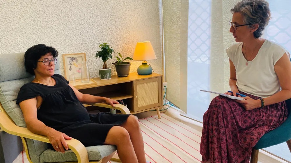 photo seance Claire Despine Sophrologue