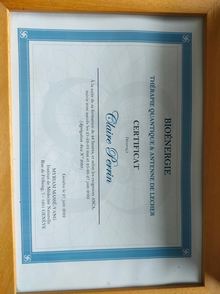 photo diplome Claire perrin